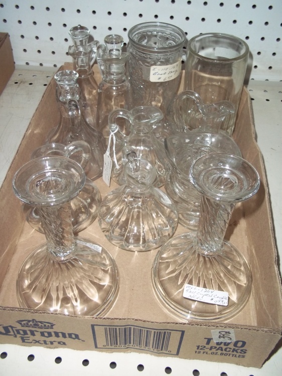 Assorted Glassware