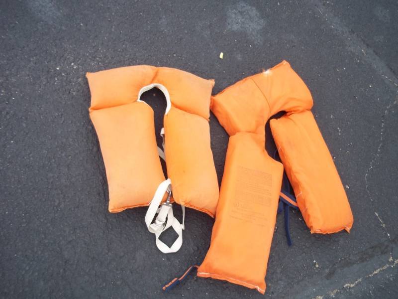 Pair of life jackets