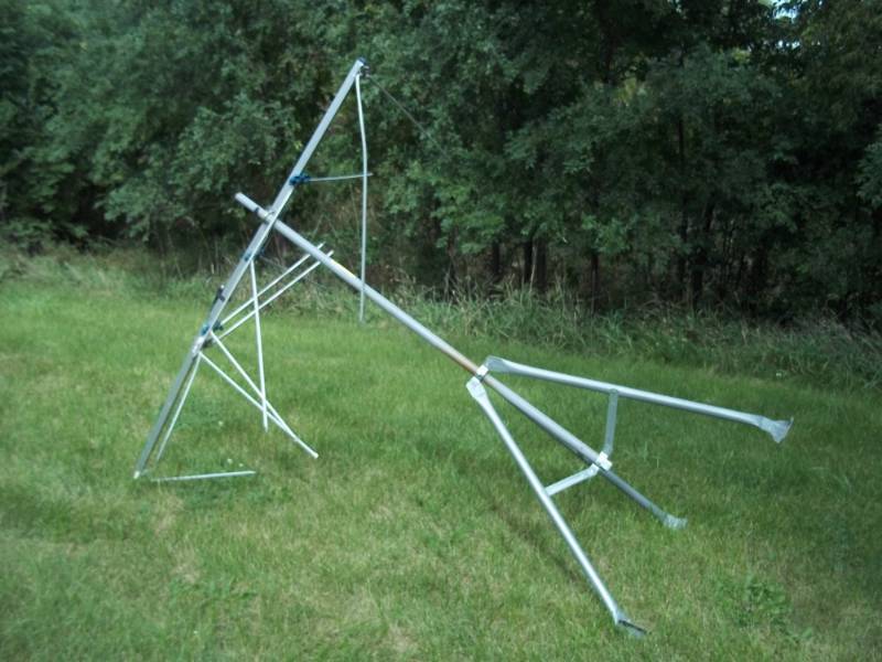 TV Antenna and mounting frame