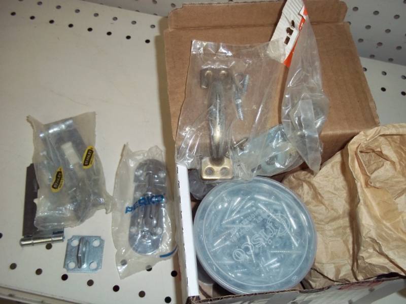 Assorted hardware and screws