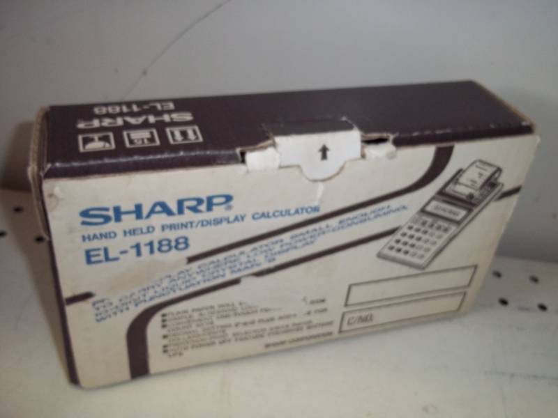 Sharp Display Calculator