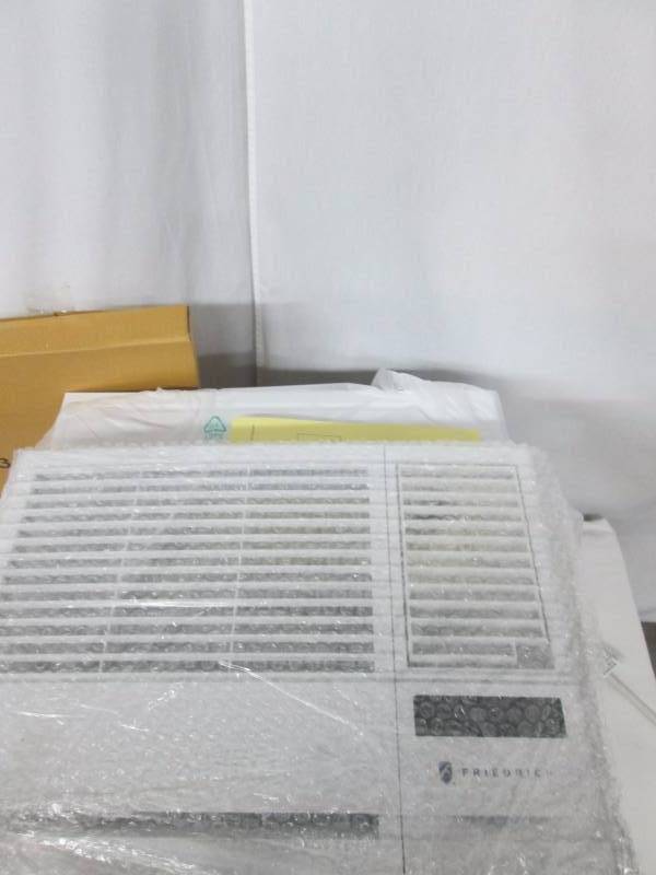 lot 3 image: Friedrich ChillHeat 7500 Btu Window Air Conditioner with Heat and Remote