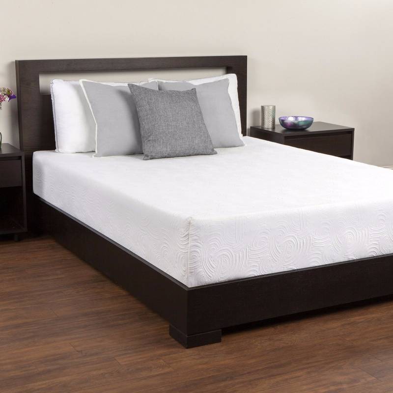 lot 7 image: Comfort Revolution 10 Memory Foam Queen Mattress