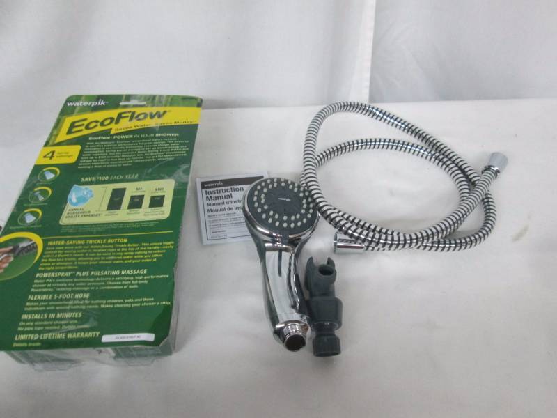 lot 48 image: Waterpik 4-Mode Handheld Shower Head