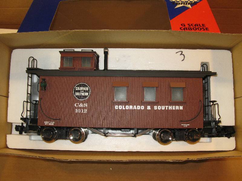 G Scale Caboose FMGS 123 Massive LGB Model Train Collection KBID