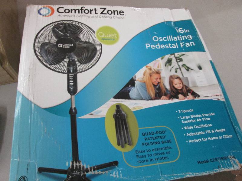 lot 53 image: Comfort Zone CZST161BTEBK Pedestal ...