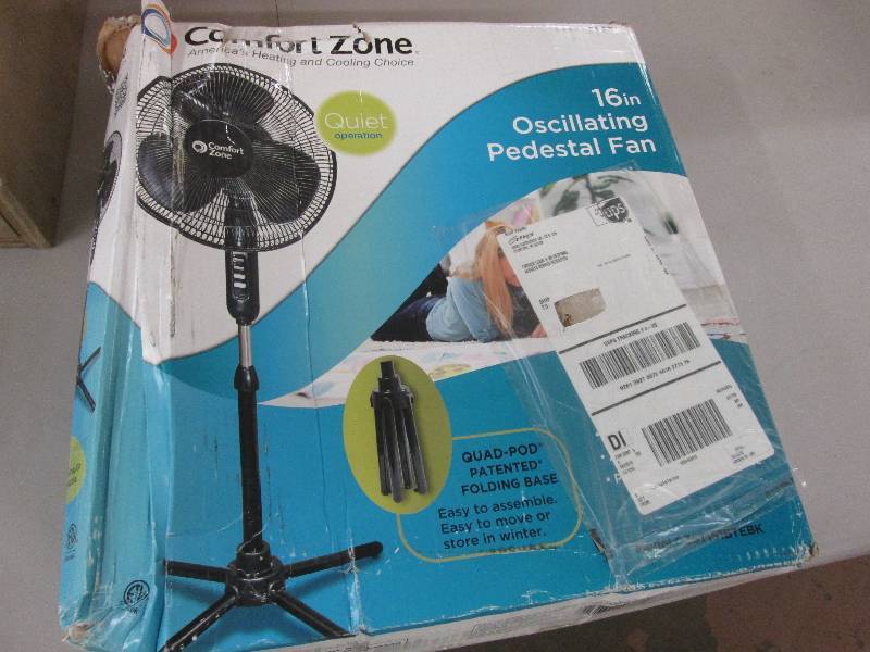 lot 55 image: Comfort Zone CZST161BTEBK Pedestal ...