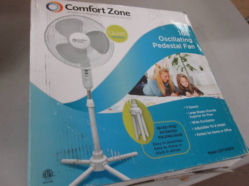 lot 56 image: Comfort Zone CZST161BTE Pedestal Fa...