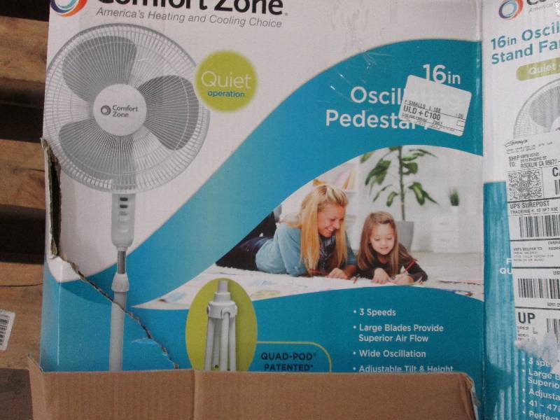 lot 66 image: Comfort Zone CZST161BTE Pedestal Fa...