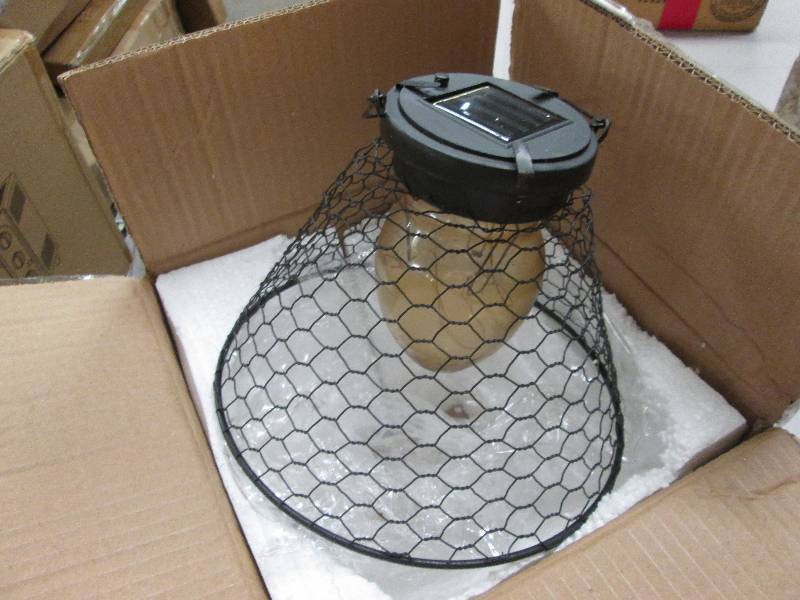 lot 182 image: Solar Lantern open box, untested Re...