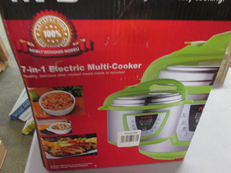 lot 200 image: Multi Cooker Pro open box, untested...