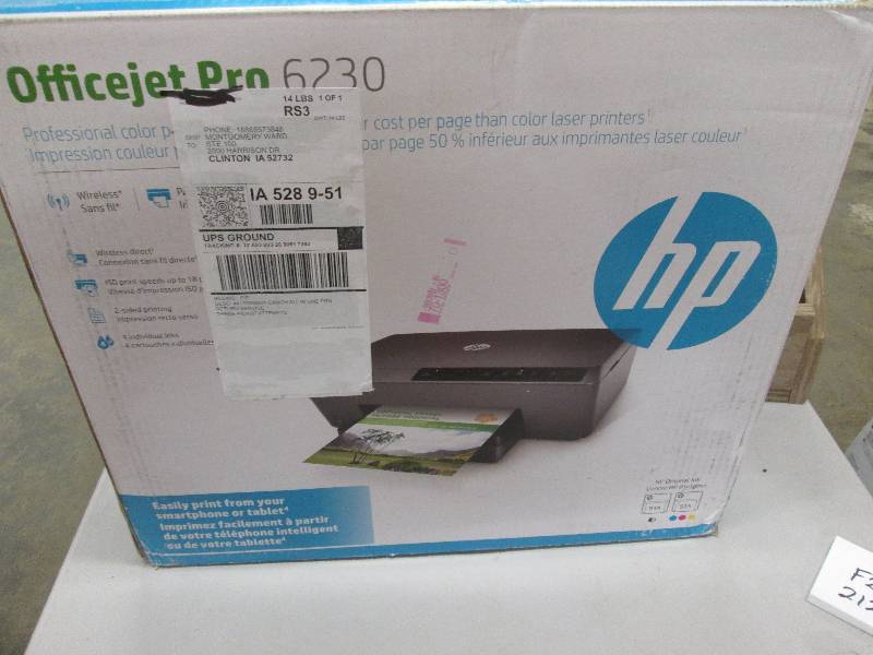 lot 212 image: Officejet Pro 6230 Wireless Printer...