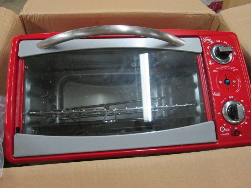 lot 239 image: Ginnys Brand 6-Slice Toaster Oven ...