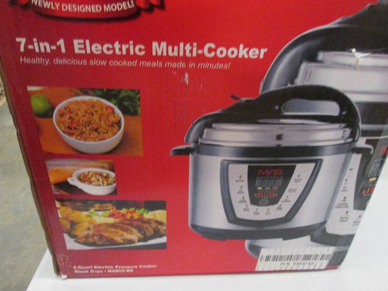 lot 258 image: Multi Cooker Pro open box, untested...