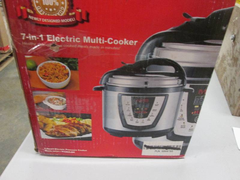 lot 259 image: Multi Cooker Pro open box, untested...