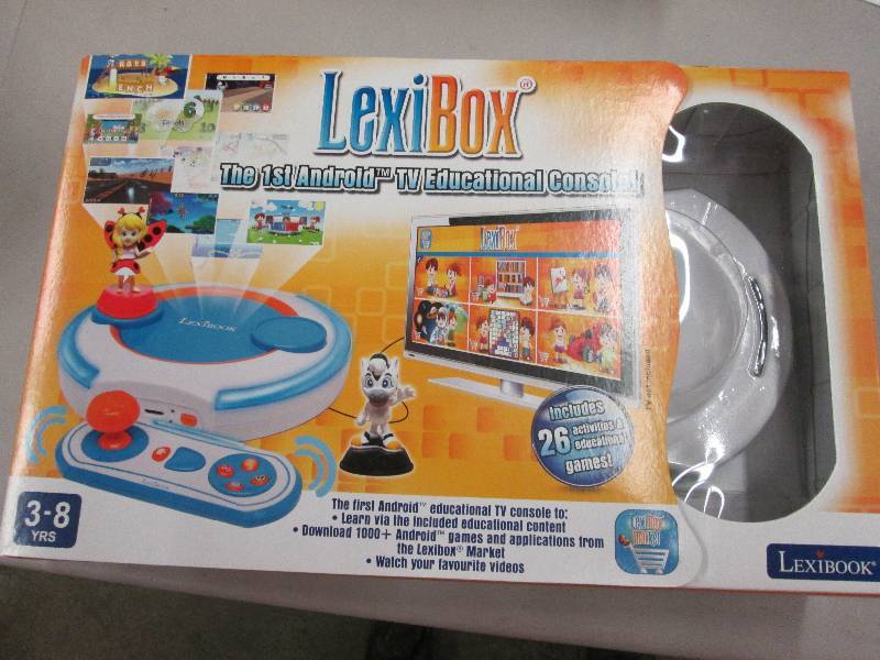 lot 261 image: Lexibox Android TV Game Console by ...