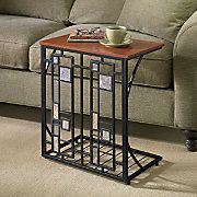 lot 29 image: Double Slate Sofa Table ...