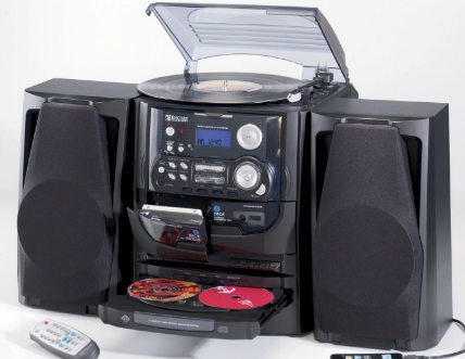 lot 40 image: Encore Technology 3-CD Turntable St...
