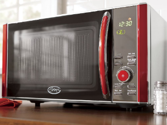 lot 46 image: Ginnys Brand Retro Microwave open ...