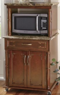 lot 146 image: Canova Microwave Cart open box Reta...
