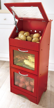 lot 149 image: Veggie Bin with Glass Door open box...