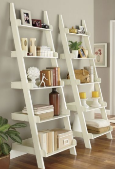 lot 153 image: Ladder Shelf (2 Shown) open box Ret...