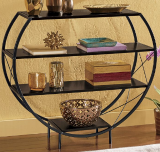 lot 161 image: 4-Tier Curved Shelf open box Retail...