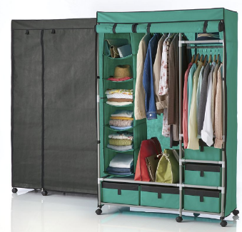 lot 194 image: 5-Drawer Storage Wardrobe open box ...