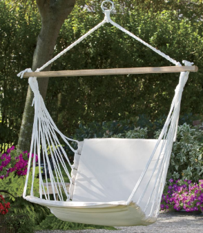 lot 227 image: Black Hammock Swing open box Retail...