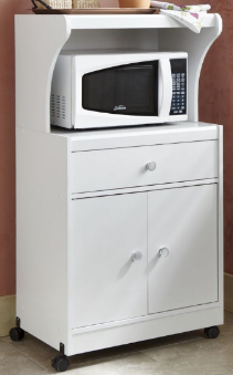 lot 231 image: Microwave Cart open box Retail $149...