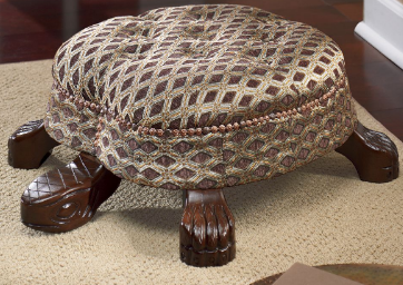 lot 263 image: Turtle Stool open box Retail $99.99...