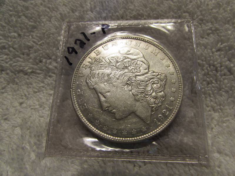 1921 P Morgan Silver Dollar Coin