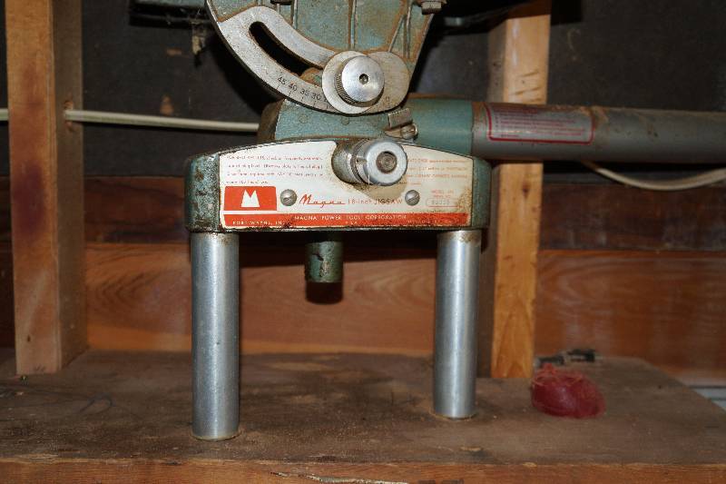 Magna 18" Jigsaw Model 610 Attachment for ShopSmith Tools and