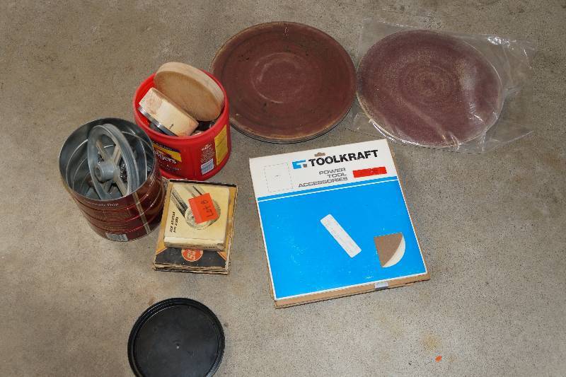 lot 8 image: Various Sander Accessories for ShopSmith