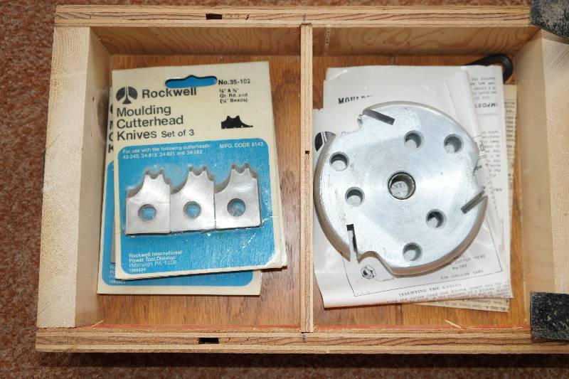 lot 23 image: Rockwell Tru-Cut DADO 34-960 & Moulding Cutter for Table Saws