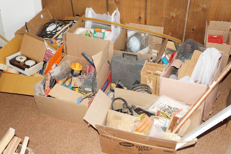 lot 28 image: Huge Lot of Misc. Shop and Home Supplies