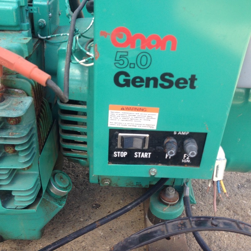 Cummins Onan Five kilowatts generator