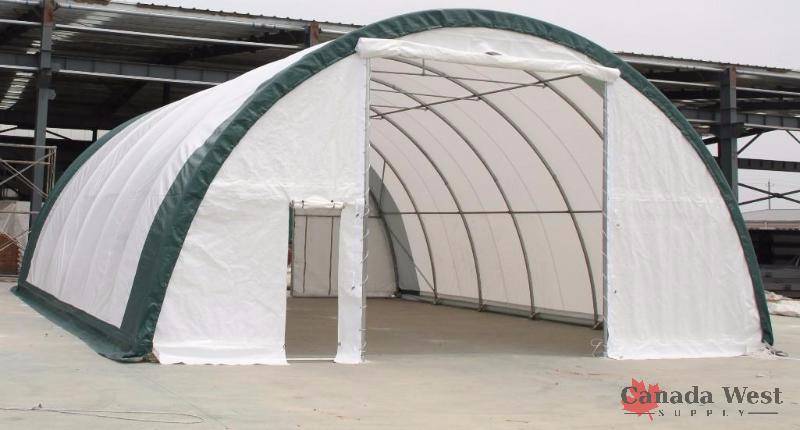 lot 13 image: NEW 30X40X15 DOME STORAGE BUILDING S304015R