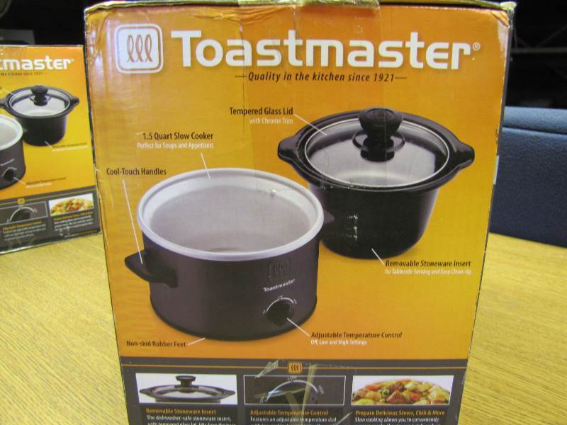 Slow Cooker 1.5 Qt. by Toastmaster