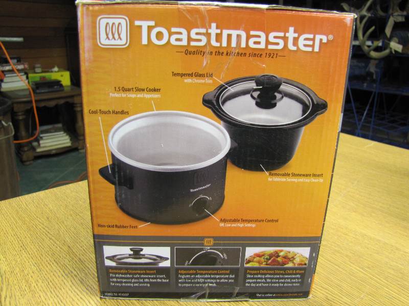 Slow Cooker 1.5 Qt. by Toastmaster