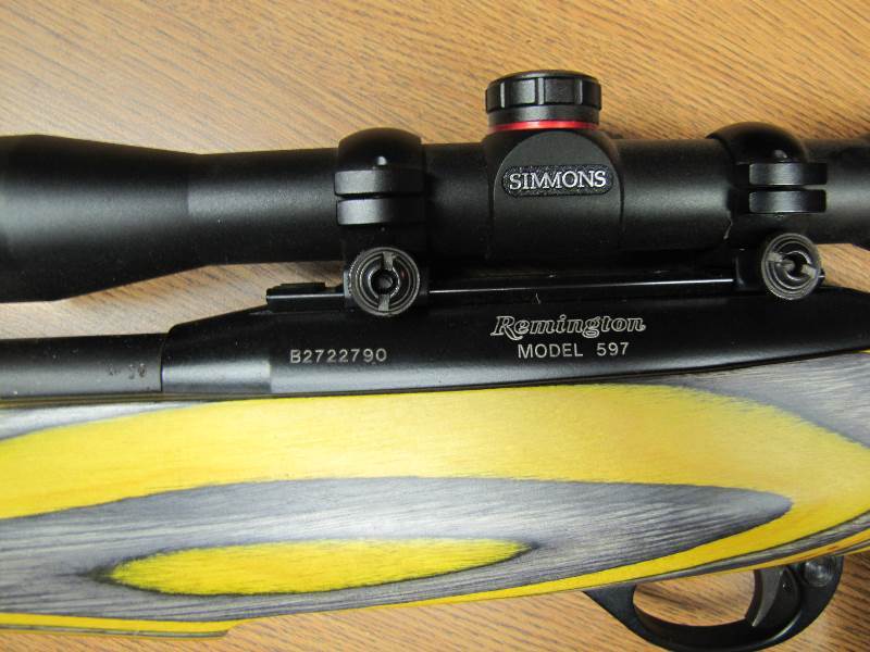 22 Remington Model 597 w  Scope