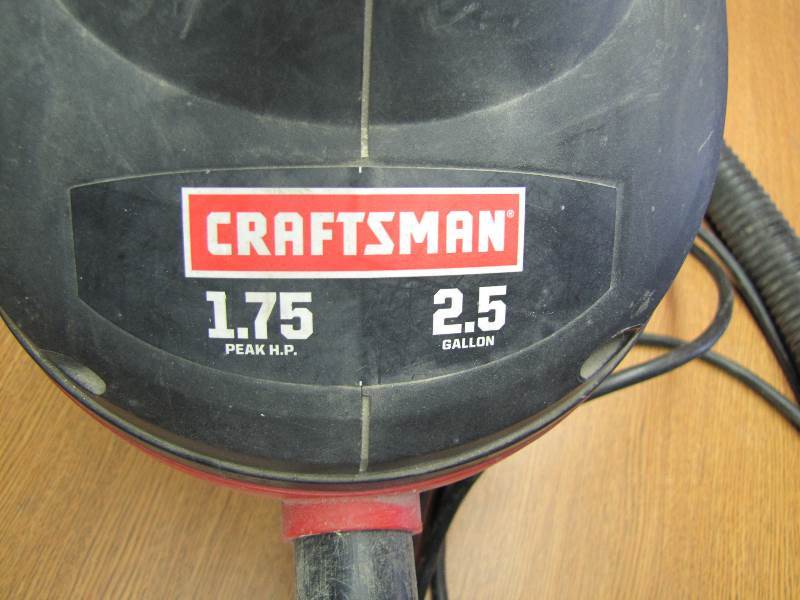 Shop Vac 2.5 Gallon