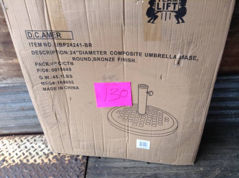 24 Diameter Composite Umbrella Base