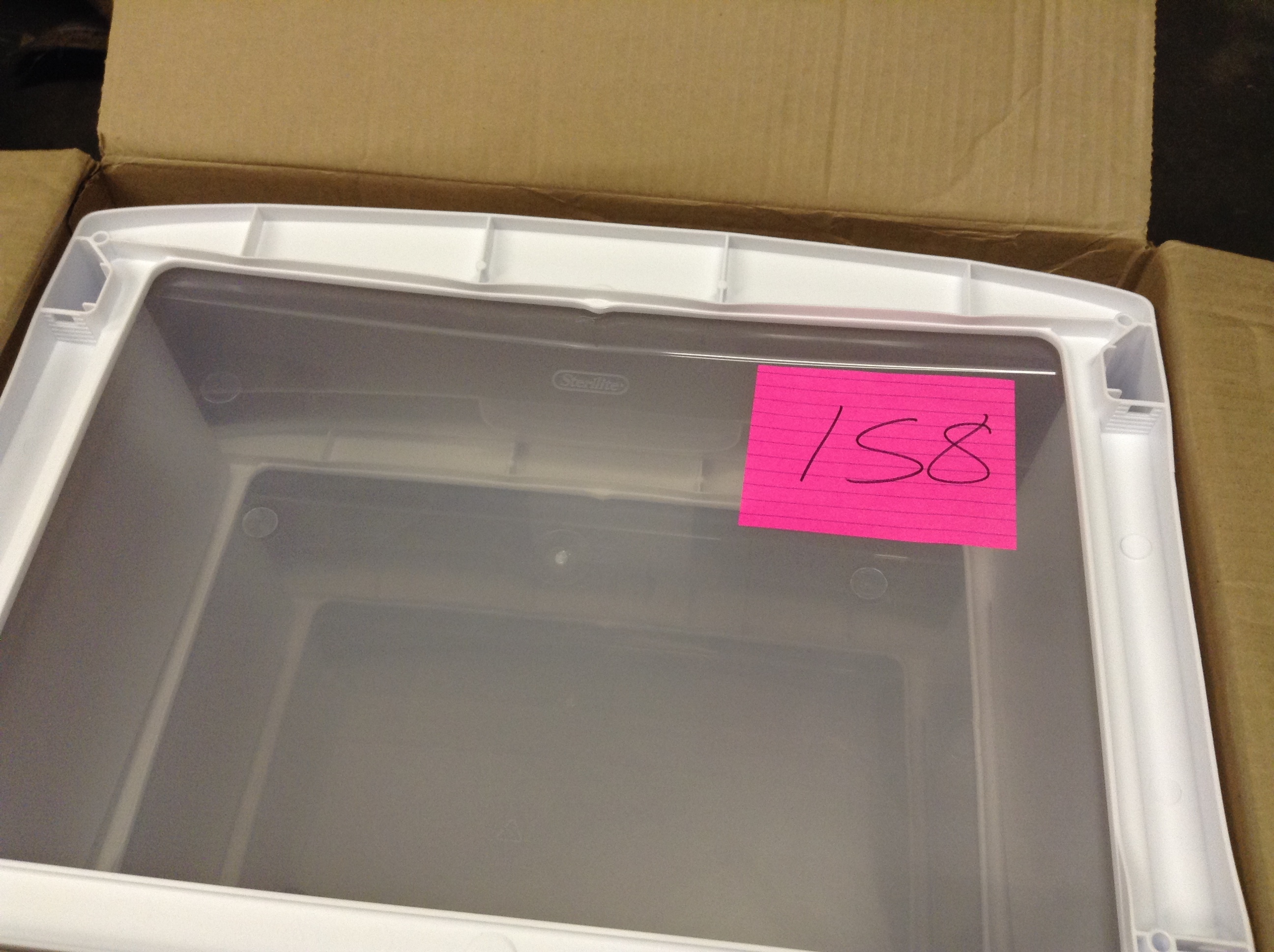 Sterilite 3 drawer wide Cart