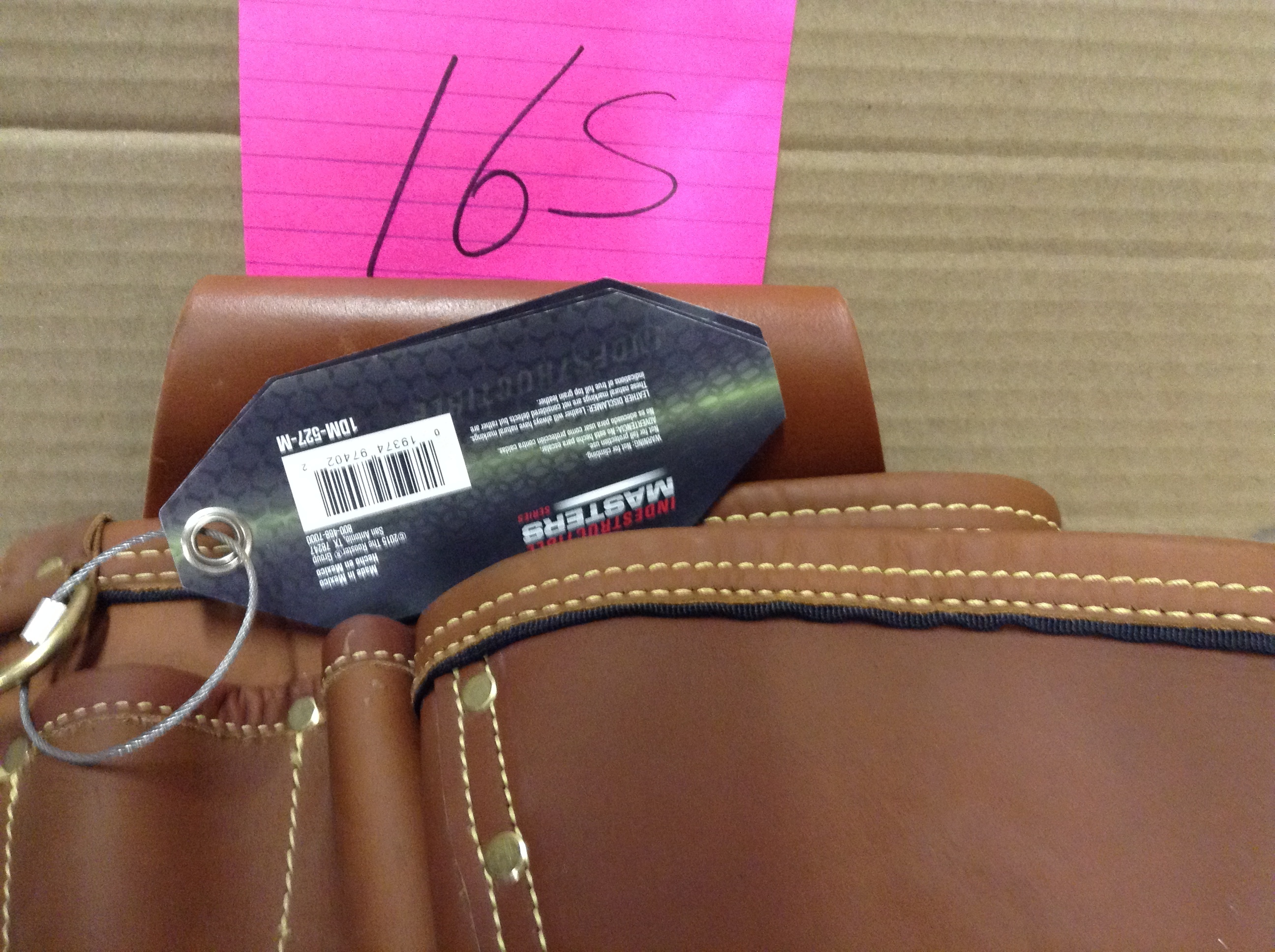 Masterbuilt Leather Pouch New