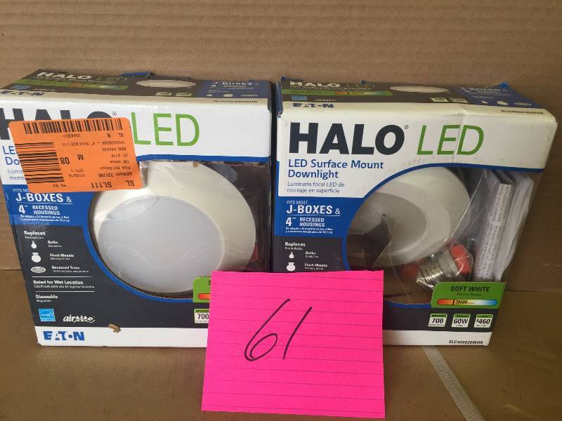 Lot of 2  Halo LED