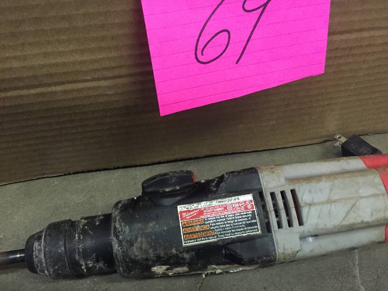 Milwaukee Rotary Hammer 5262-20 used tested Works