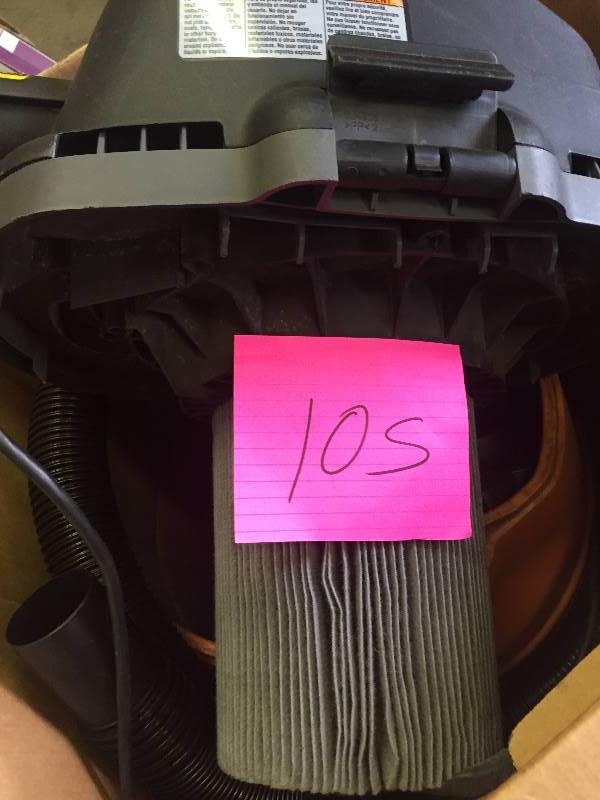 Ridgid WD1451 Shop Vac Used tested works