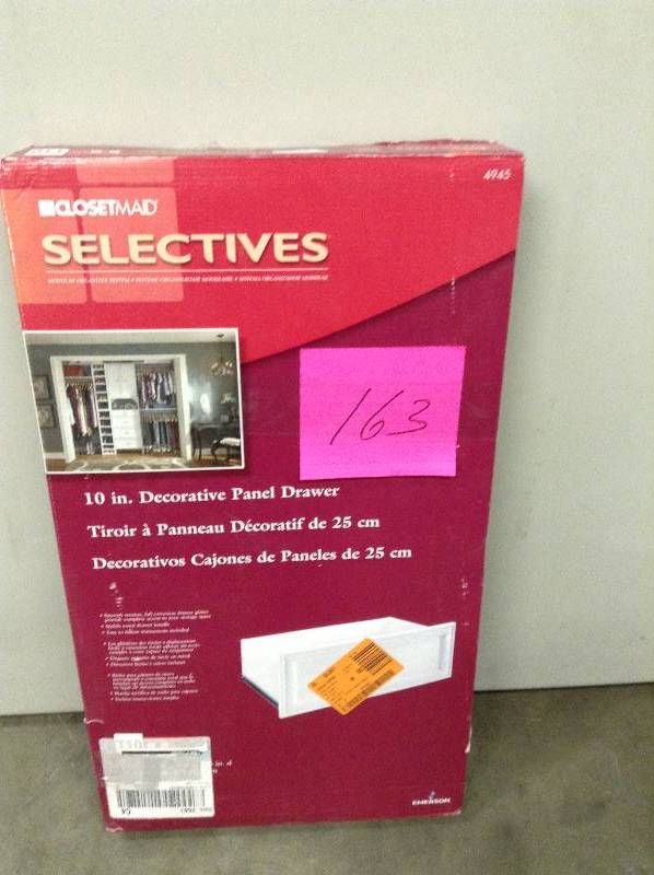 Closetmaid Selectives 10 in decorative Panel Drawer