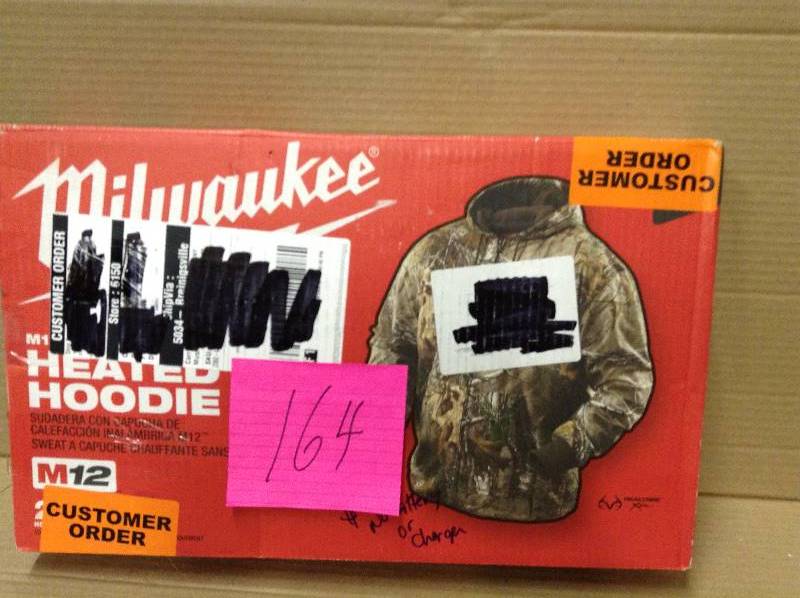 Milwaukee M12 Heated Hoodie- no battery or charger is included Large